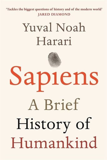 Sapiens: A Brief History of Humankind — cover